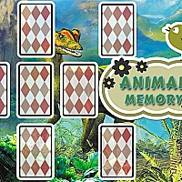 Animals Cards Memory Game Cover