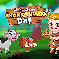 Baby Hazel Thanksgiving Day Game Cover