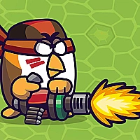 Chicken Wars: Merge Guns Game Cover