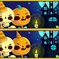 Find Differences Halloween Game Cover