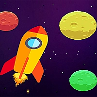Space Galaxy Rocket Game Cover