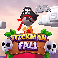 Stickman fall Game Cover
