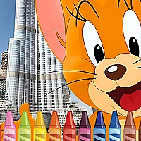 Tom and Jerry Coloring Game Cover