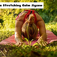 Yoga Stretching Calm Jigsaw Game Cover