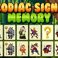 Zodiac Signs Memory Game Cover