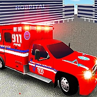 City Ambulance Simulator Game Cover