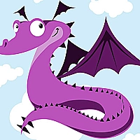 Colorful Dragons Match 3 Game Cover