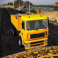 Long Trailer Truck Transport Sim Game Cover