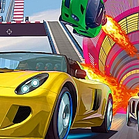 Mega Ramp Car Jumping Game Cover
