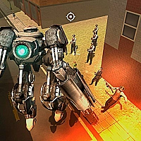 Muscle Car Robot Game Cover