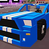 Blocky Race Game Cover