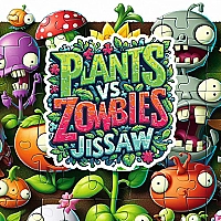 Plants vs Zombies Jigsaw Game Cover