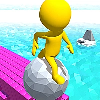 Roll Run 3D - Tap to roll Game Cover