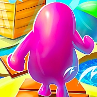 Super ShortCut The Fall Running Guys 3D Game Cover