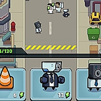 Toilet Fight Police vs Zombie Game Cover