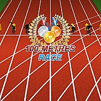 100 Meters Race Game Cover