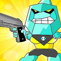 Alien Transform Battle Diamondhead Game Cover