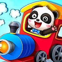 Baby Panda Train Driver Game Cover