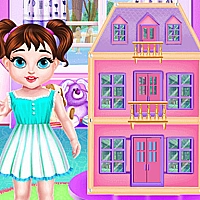 Baby Taylor Doll House Making Game Cover