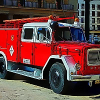 Firetruck Puzzle Game Cover