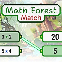 Math Forest Match Game Cover