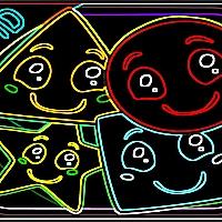 Shapes games for kids Game Cover