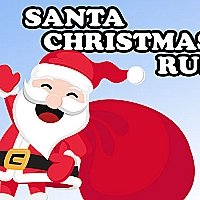 Christmas Run Santa Game Cover