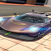 Crazy Car Driving City 3D Game Cover