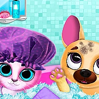 Cute Pet Friends Game Cover