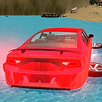 Floating Water Surfer Car Game Cover