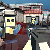 Pixel Factory Battle 3D.IO Game Cover