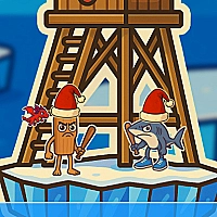 Tung Tung Sahur Snow Arena Game Cover
