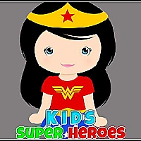 Kids Super Heroes Game Cover