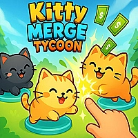 Kitty Merge Tycoon Game Cover