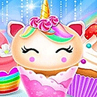 Unicorn Mermaid Cupcake Cooking Design - Creative  Game Cover