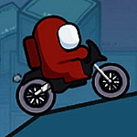 Among Us Bike Race Game Cover