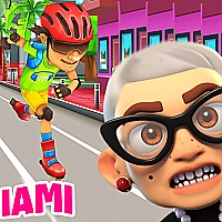 Angry Gran Miami Game Cover