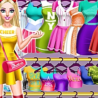 Cheerleader Magazine Dress & Makeover for Girls Game Cover