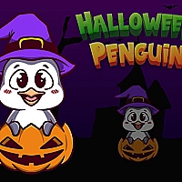 Halloween Penguin Game Cover