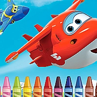 Superwings Coloring Game Cover