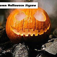 Autumn Halloween Jigsaw Game Cover