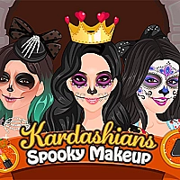 Kardashians Spooky Makeup Game Cover