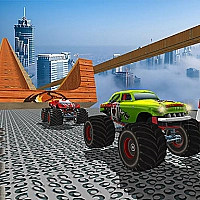 Monster Truck Ramp Game Cover