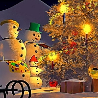 Snowman Family Time Game Cover