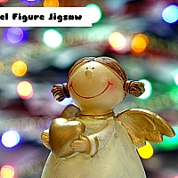 Angel Figure Jigsaw Game Cover