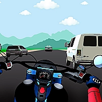 Highway Moto Traffic Game Cover