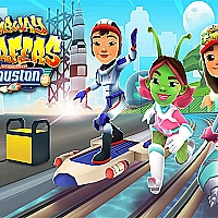 Subway Surfers Houston Game Cover
