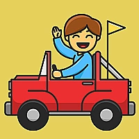 Toy Trucks Coloring Game Cover