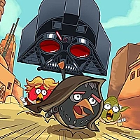 Angry Birds Star Wars Coloring Game Cover