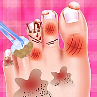 Baby Taylor Foot Treatment Game Cover